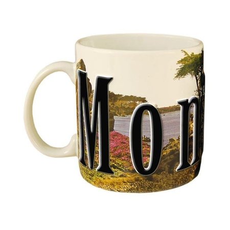 AMERICAWARE Americaware SMMTR01 Monterey 18 oz Full Color Relief Mug SMMTR01